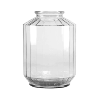 Flora Glasvas Genomskinlig