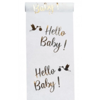 Hello Baby Bordslöpare Guld