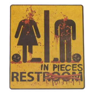 Rest In Pieces Klistermärke För Dörr