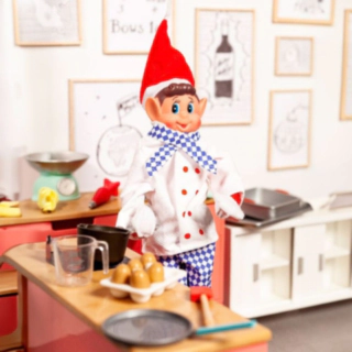 Elf On The Shelf Kock Outfit