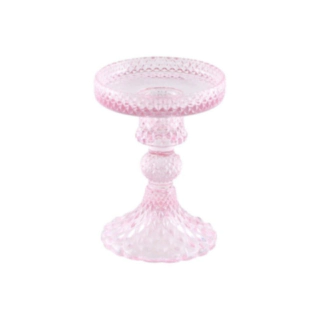 Piedestal Ljusstake Ljusrosa