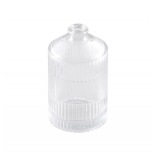 Randig Glasvas Mini Klarglas