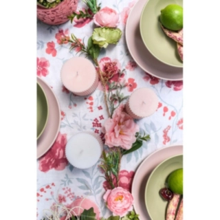 Floral Rose Girlang Rosa