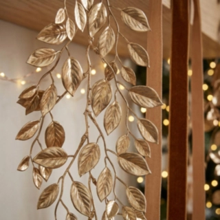 Gardenia Bladgirlang Guld