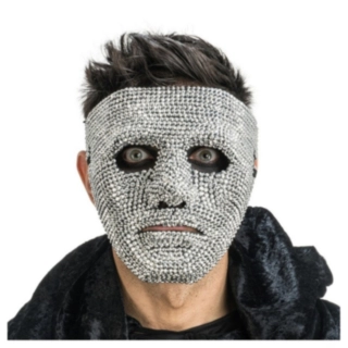 Anonym Diamantmask Silver