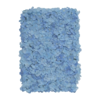 Hortensia Blomvägg Blå