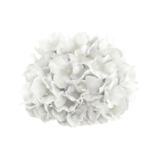 Konstgjord Hortensia Blomma Vit