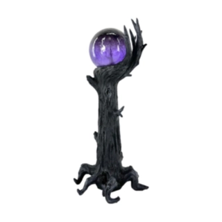 Halloween Träd Med Kula Skulptur