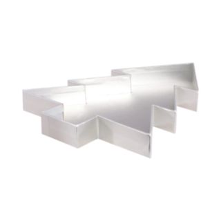 Julgran Bricka Silver