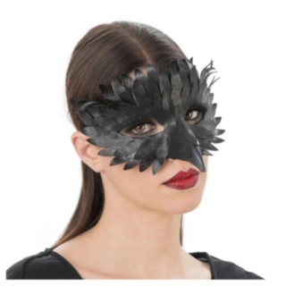 Korp Halvmask Svart
