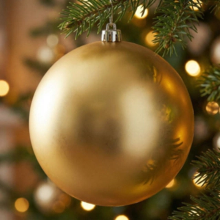 Stor Julgranskula Guld