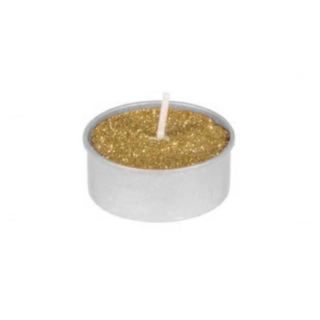 Glitter Värmeljus Guld