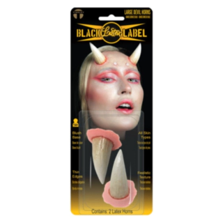 Djävulshorn Latex Vit
