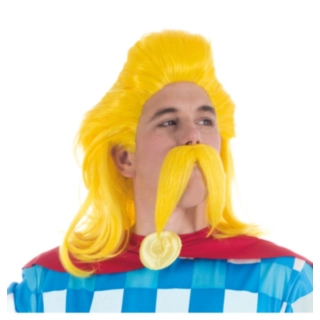Asterix® Trubadurix Peruk & Mustasch