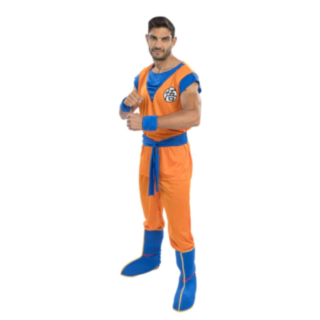 Dragon Ball Z® Goku Maskeraddräkt Orange/Blå