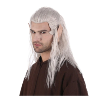 The Witcher Alv Peruk Vit