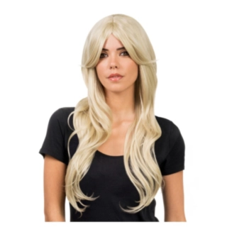 Sienna Lång Peruk Blond