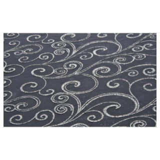 Organza Bordslöpare Svart/Silver
