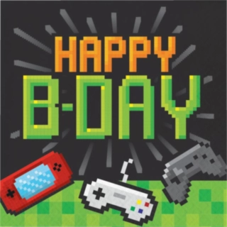 Gaming Party Happy B-day Servetter