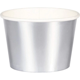 Snacksbägare Silver