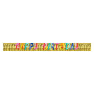 Konfetti Happy Birthday Banner