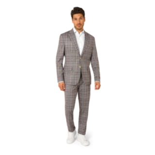 Opposuits Daily® Checked Tan Kostym