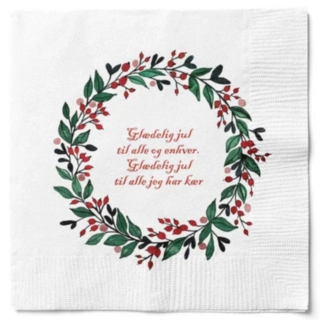 Glædelig Jul Servetter