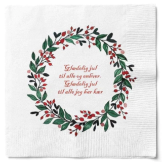 Glædelig Jul Servetter