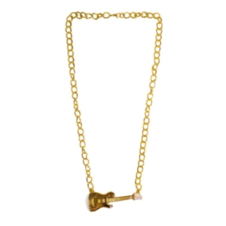 Gitarr Halsband Guld