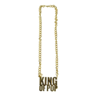 King of Pop Halsband Guld