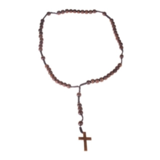 Rosenkrans Trä Halsband