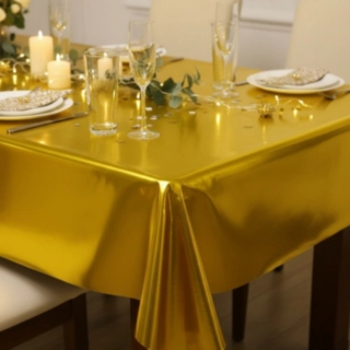 Plastduk Guld