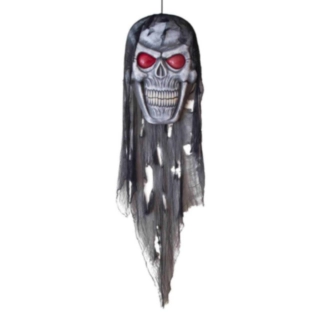Hängande Grim Reaper Med Ljus