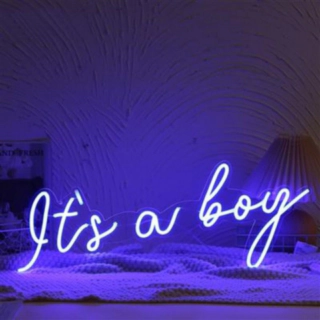 It's A Boy Neonskylt