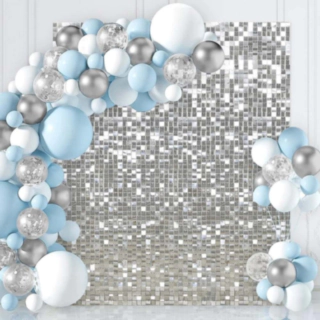 Bakgrund Väggpanel Silver