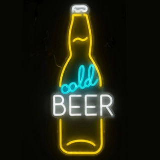 Cold Beer Neonskylt