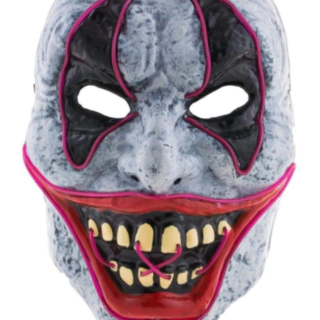 Killer Clown LED-mask