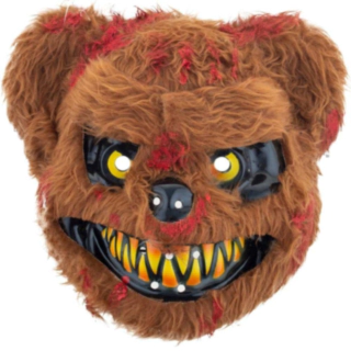 Horror Björn Mask Brun