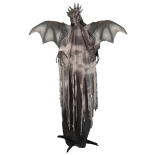 Rörlig Drake Halloweenfigur Med Ljud & Ljus