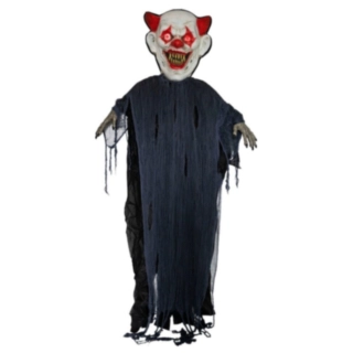 Hängande Stor Horror Clown Med Ljus