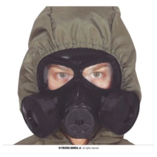 Klassisk Gasmask Svart