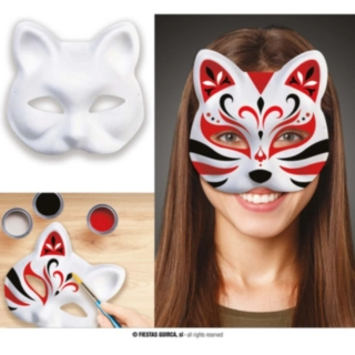 Katt Måla Själv Mask
