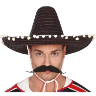 Sombrero Stråhatt Svart