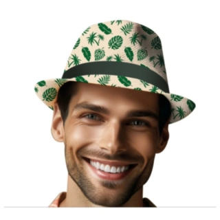 Tropiska Blad Sommarhatt