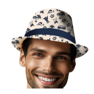 Surfer Sommarhatt Blå