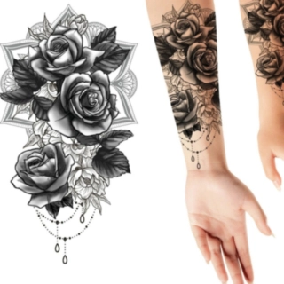 Rosor Falsk Tatuering
