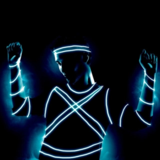 LED-tråd Vit