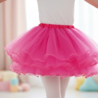 Tyllkjol Barn Rosa