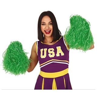 2-pack gröna Pompoms