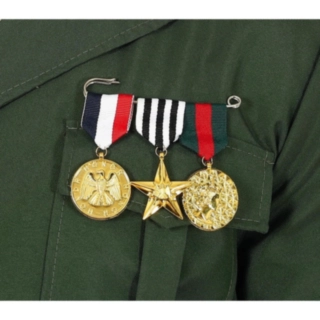 Militär Medaljset Guld